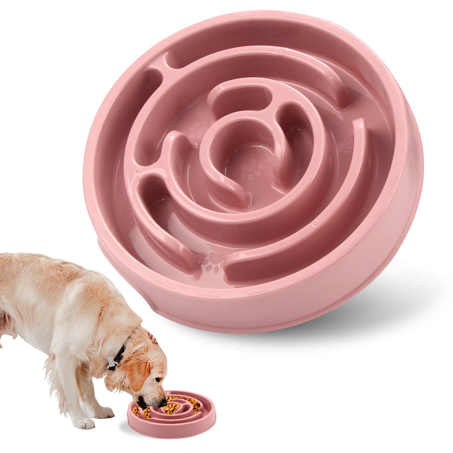 Pet cat and dog slow feeding tray pet supplies anti-choking and anti-choking cat and dog slow feeding tray licking pet supplies