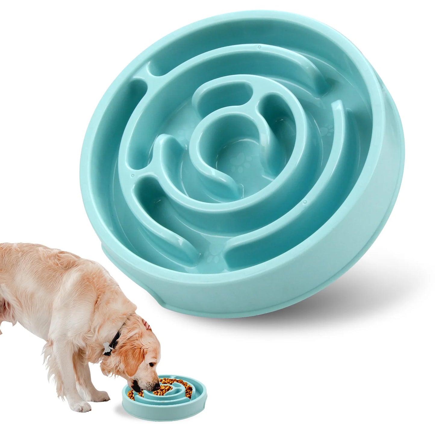 Pet cat and dog slow feeding tray pet supplies anti-choking and anti-choking cat and dog slow feeding tray licking pet supplies